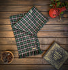 Timber Green and Black Plaid